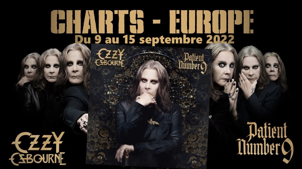 TOP ALBUMS EUROPÉEN Les meilleures ventes en France, Allemagne, Belgique et Royaume-Uni du 9 au 15 septembre 2022